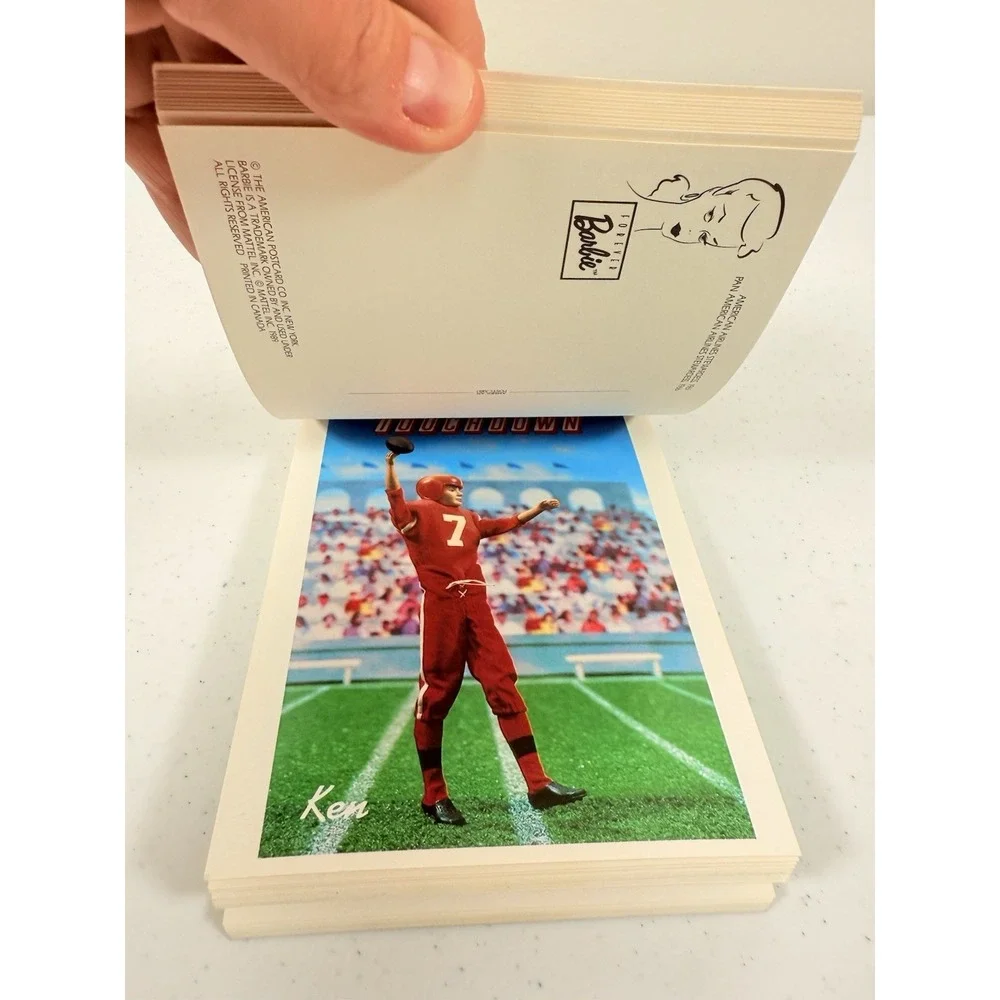 FOREVER BARBIE: A POSTCARD BOOK By Running Press Vintage First Edition